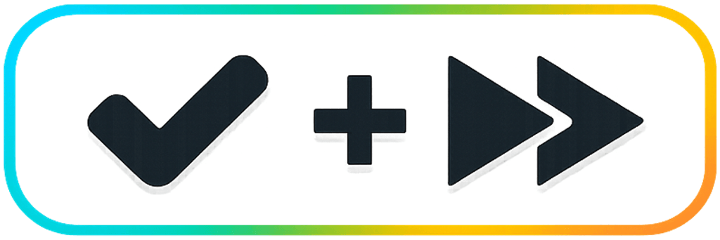 Good Plus Fast Logo